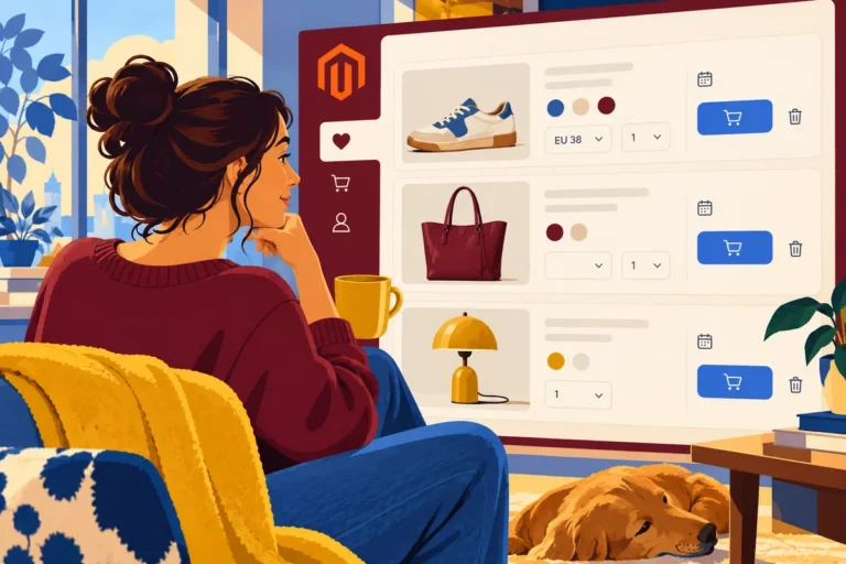 A Magento wish list can be a useful shortlist instead of a forgotten heart icon