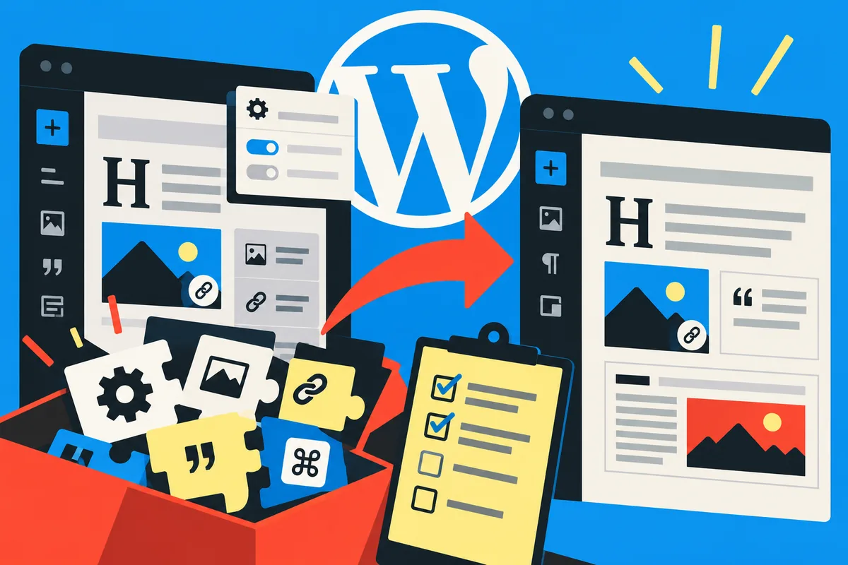 A WordPress release candidate is a good time to audit custom editor workarounds