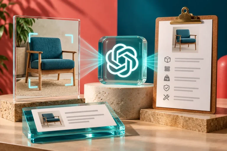AI can look at a product image. Your catalogue still owns the facts.