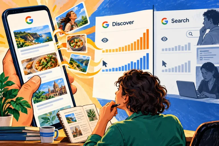 Discover clicks deserve their own line in your content report