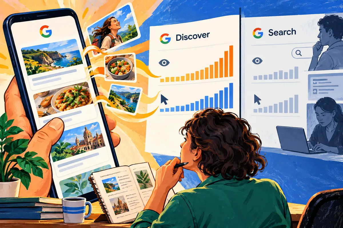 Discover clicks deserve their own line in your content report
