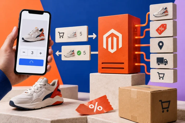 A headless Magento cart needs a clear contract with the store