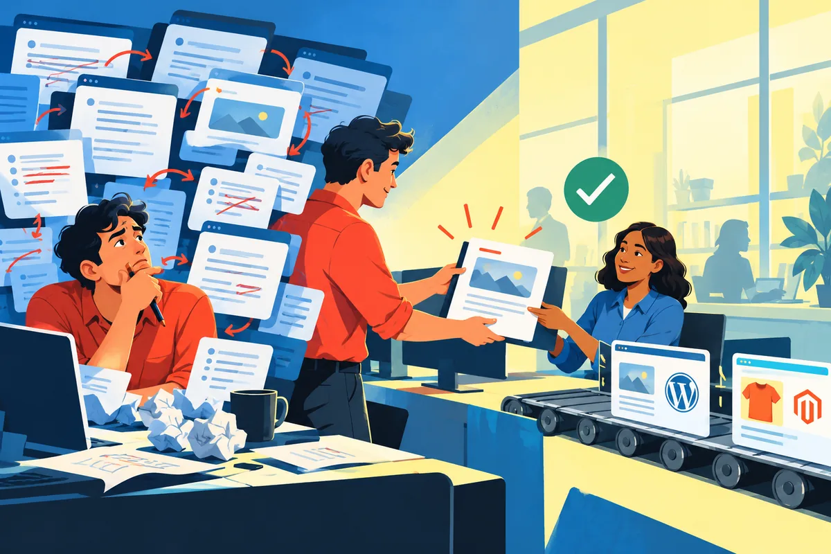 Judge an AI workflow by the work the next person can accept