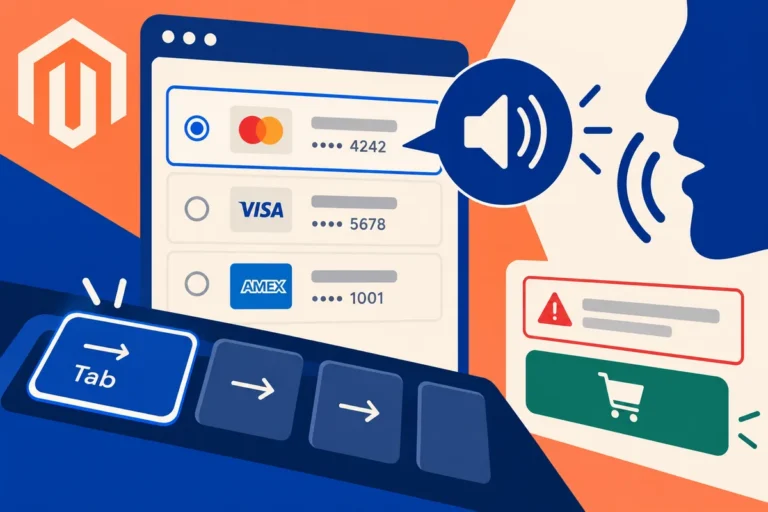 A saved card is only convenient if the customer can identify it