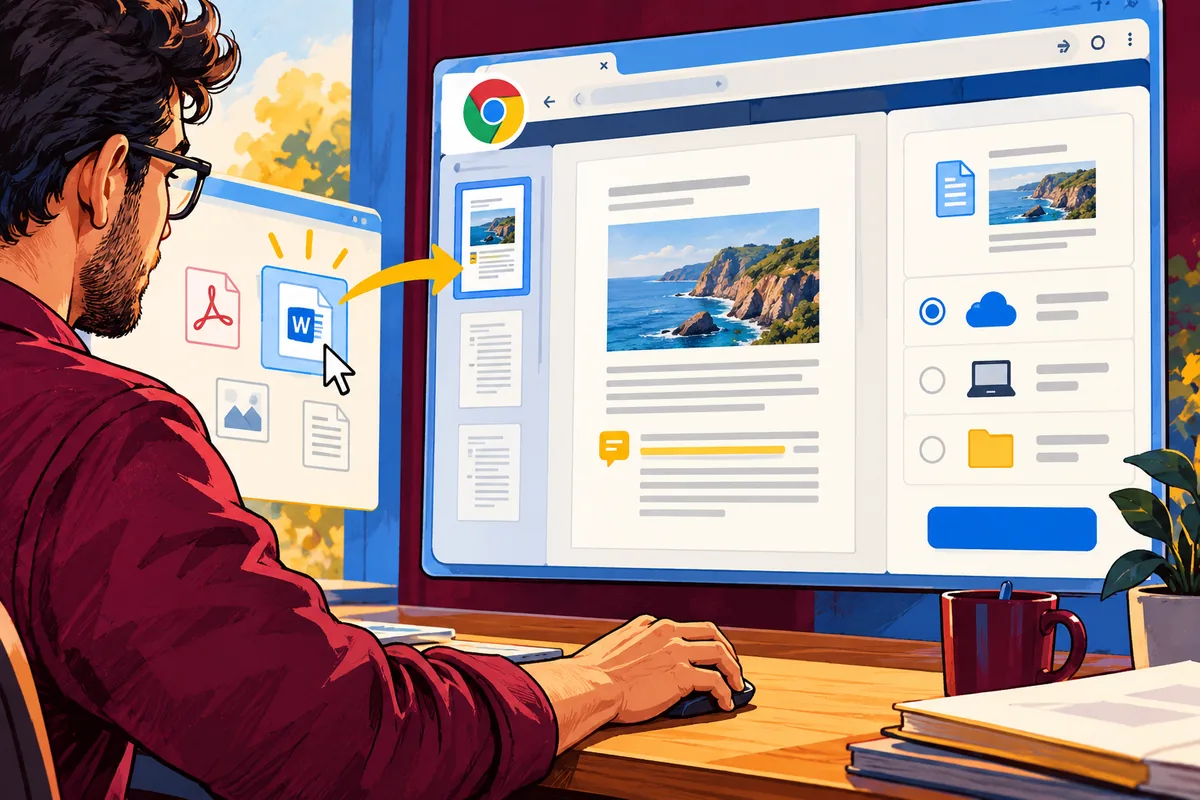 Open the document. Keep the context.