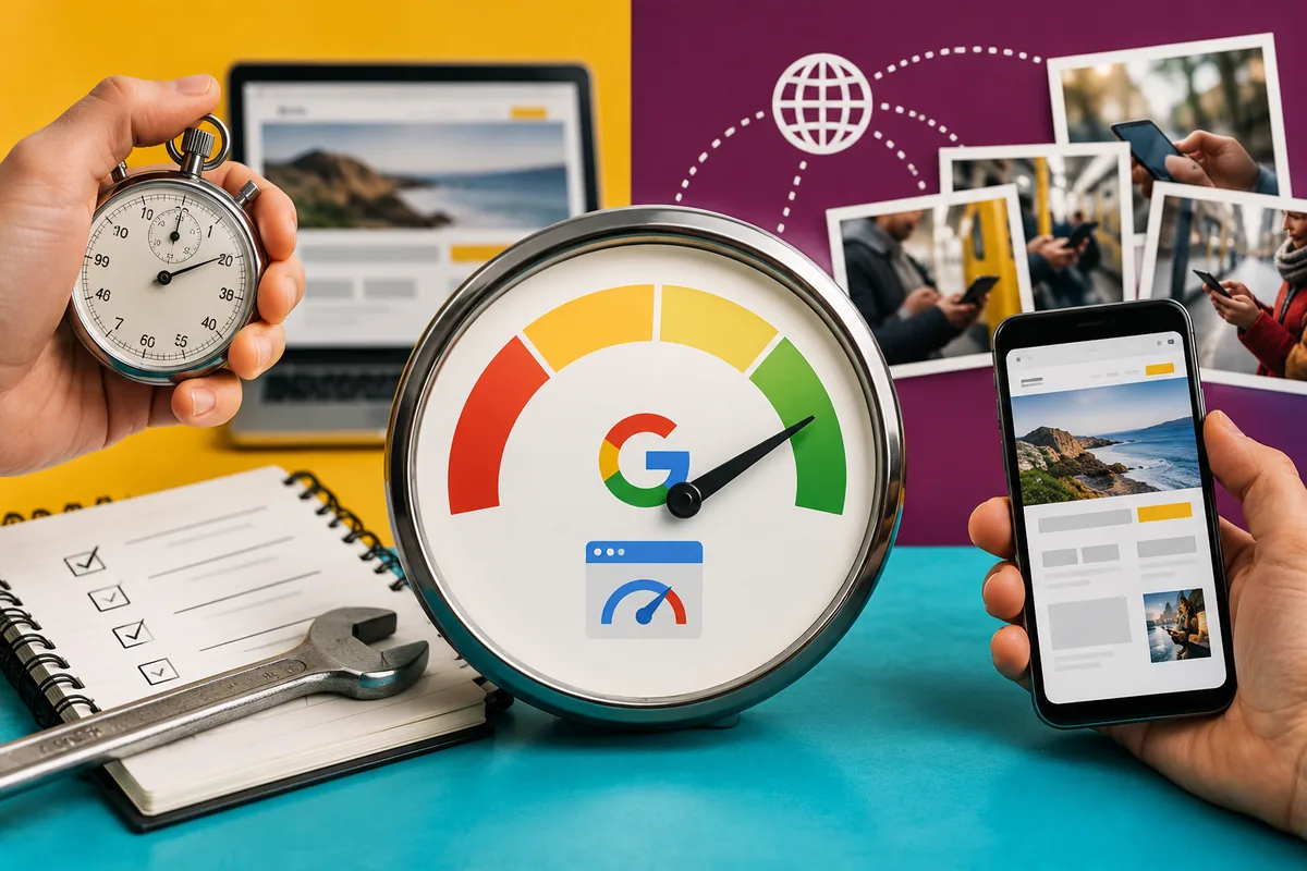 Your PageSpeed score changed. Did the website change too?