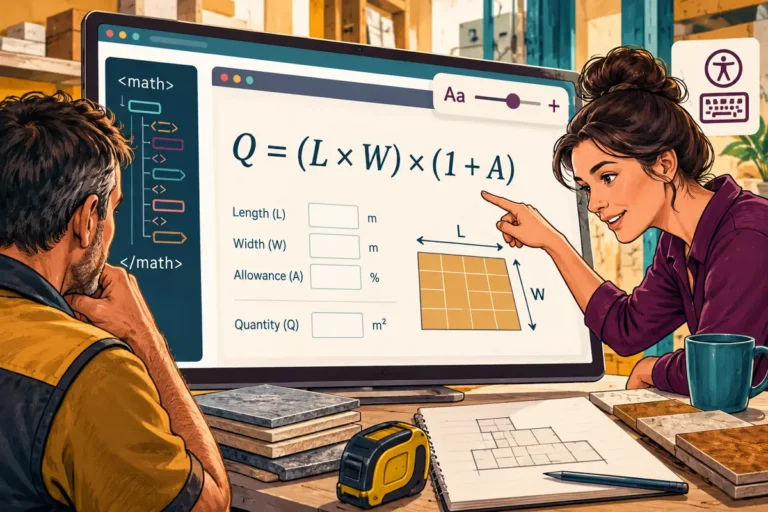 Readable formulas and better forms: the quiet side of modern web design