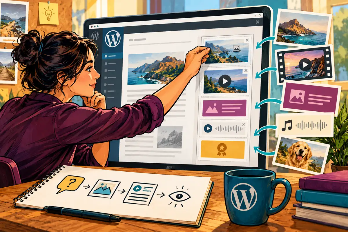 WordPress 4.8: make a sidebar useful before making it richer
