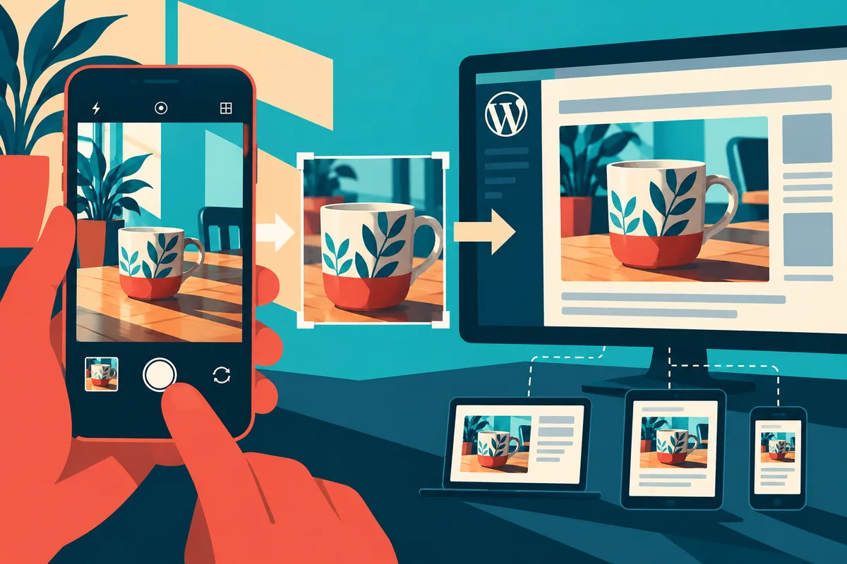 Your phone photographs need an editorial route into WordPress